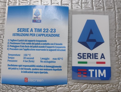 Patch toppa serie tim - , 22/23