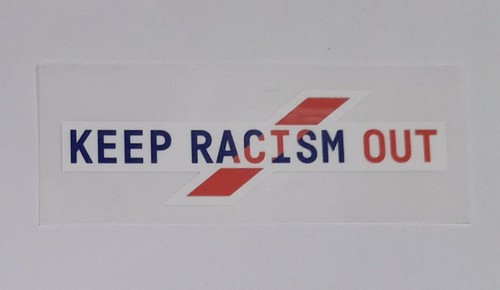 Toppa patch keep racism - patch, out